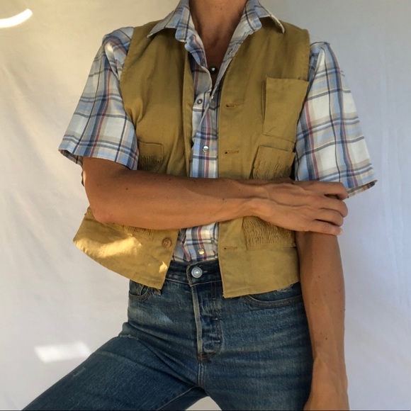 Vintage JC Higgins 1950’s hunting vest - sz small - Picture 2 of 6